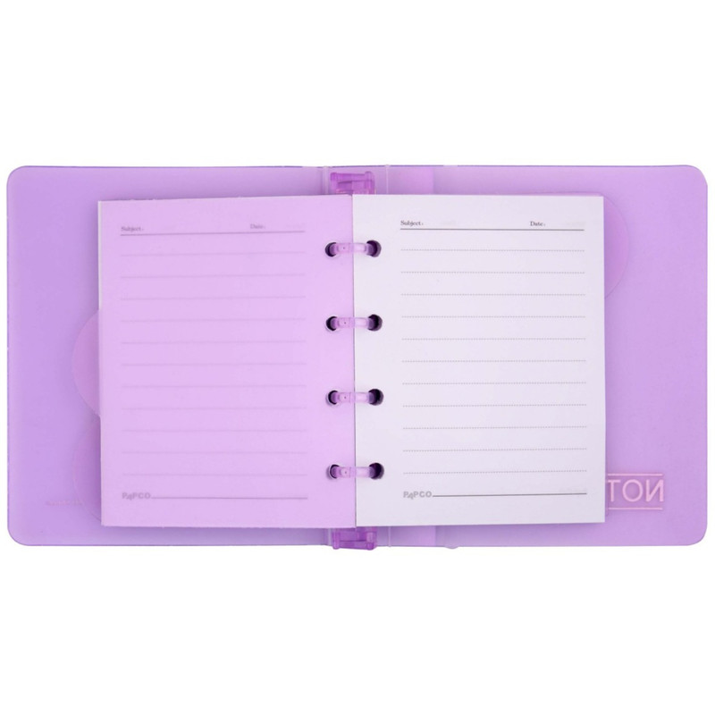 دفتر کلاسور 60 برگ پاپکو مدل 627 جیبی بسته ۴۸ عددی