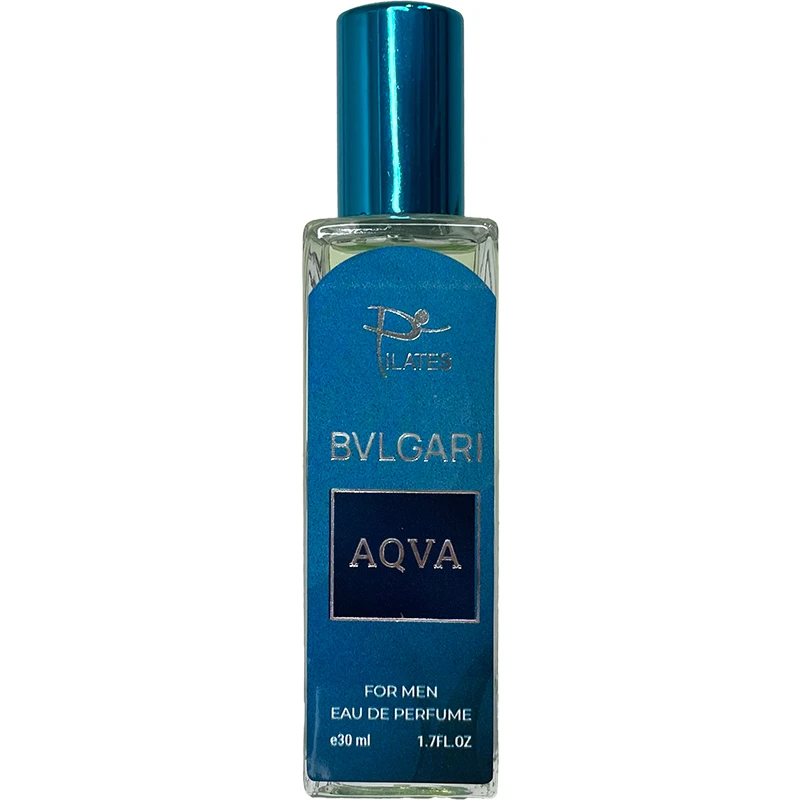 عطر جیبی مردانه پیلاتس مدل آکوا بولگاری حجم 30 میلی لیتر