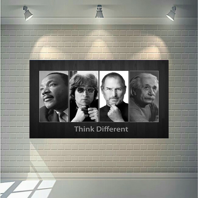 تابلو بوم طرح انگیزشی مدل Think Diferent کد AR2527