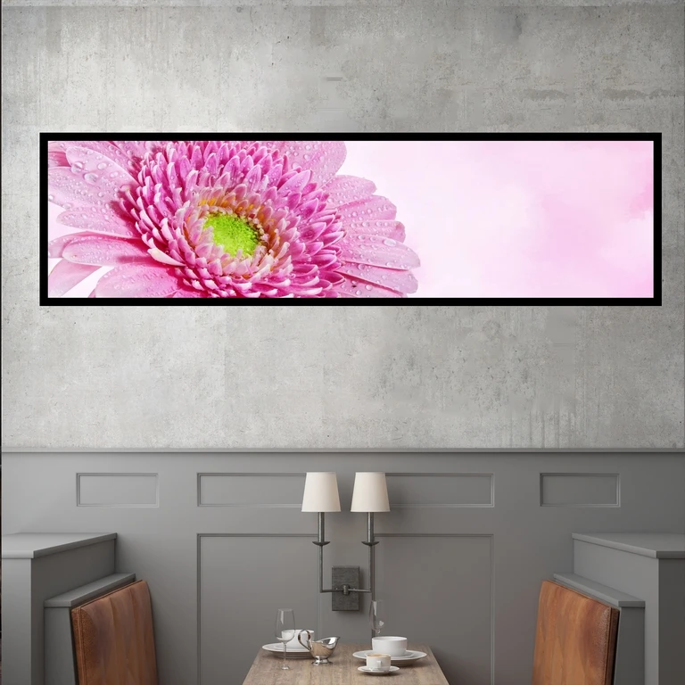 تابلو بکلیت طرح طبیعت و گل مدل کشیده B-7593