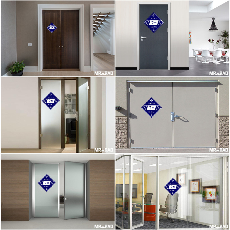 برچسب ایمنی مستر راد طرح لطفا فاصله اجتماعی را رعایت فرمایید کد HSE1317