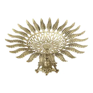 میوه خوری برنزی مدل پر کد 1814