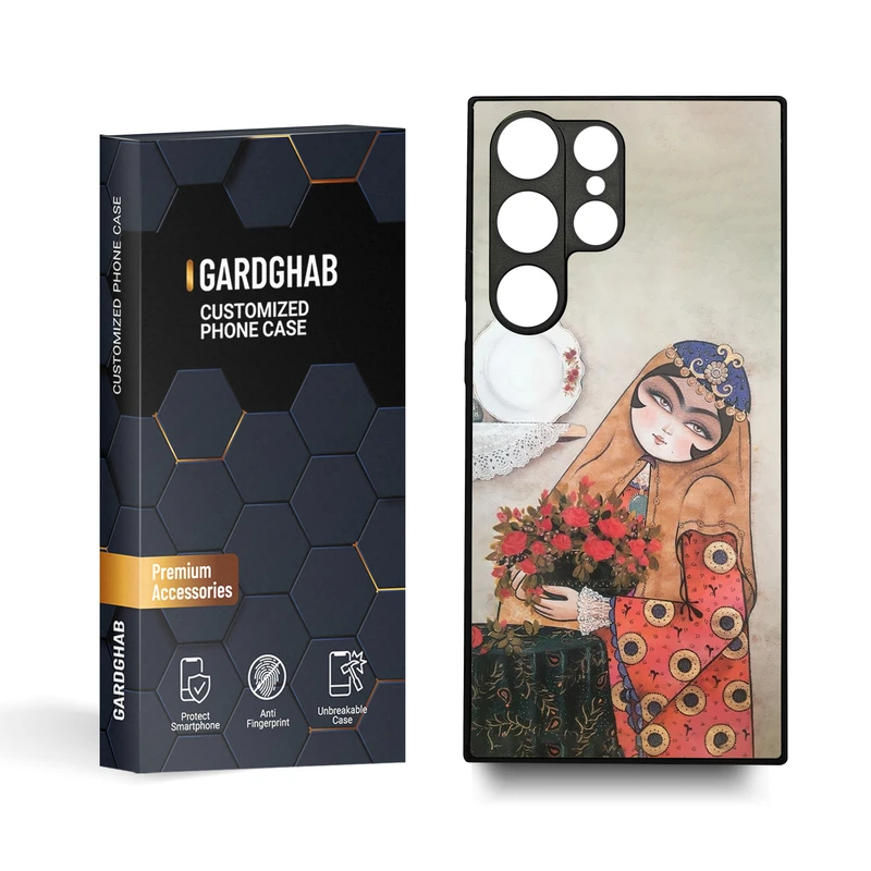 کاور گارد قاب مدل دخترانه مناسب برای گوشی موبایل سامسونگ Galaxy S23 Ultra