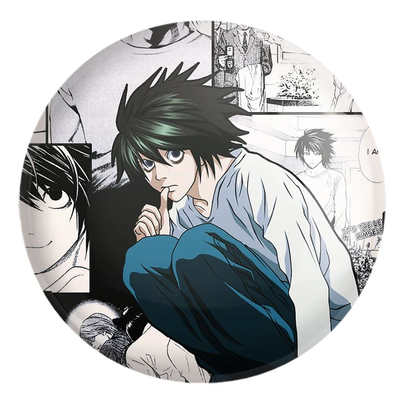 پیکسل خندالو طرح ال لاولیت انیمه دفترچه مرگ Death Note کد 11285 مدل بزرگ