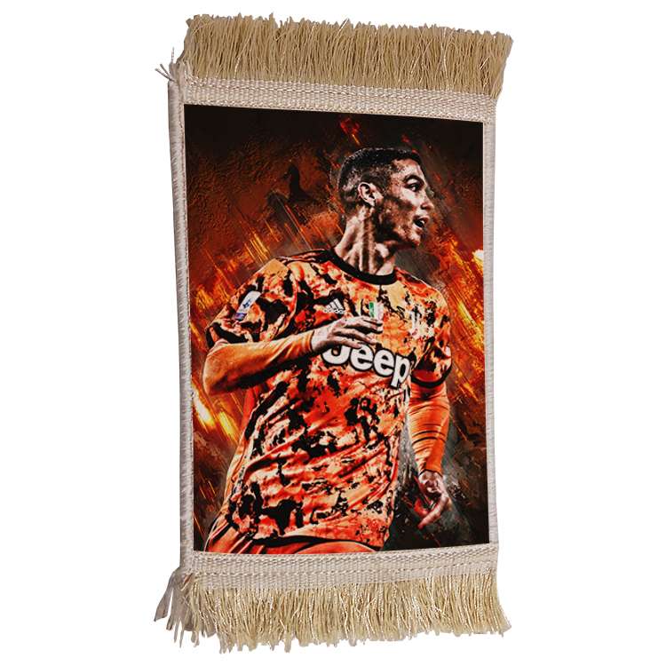 فرش ماشینی دیوارکوب مدل رونالدو کد 382