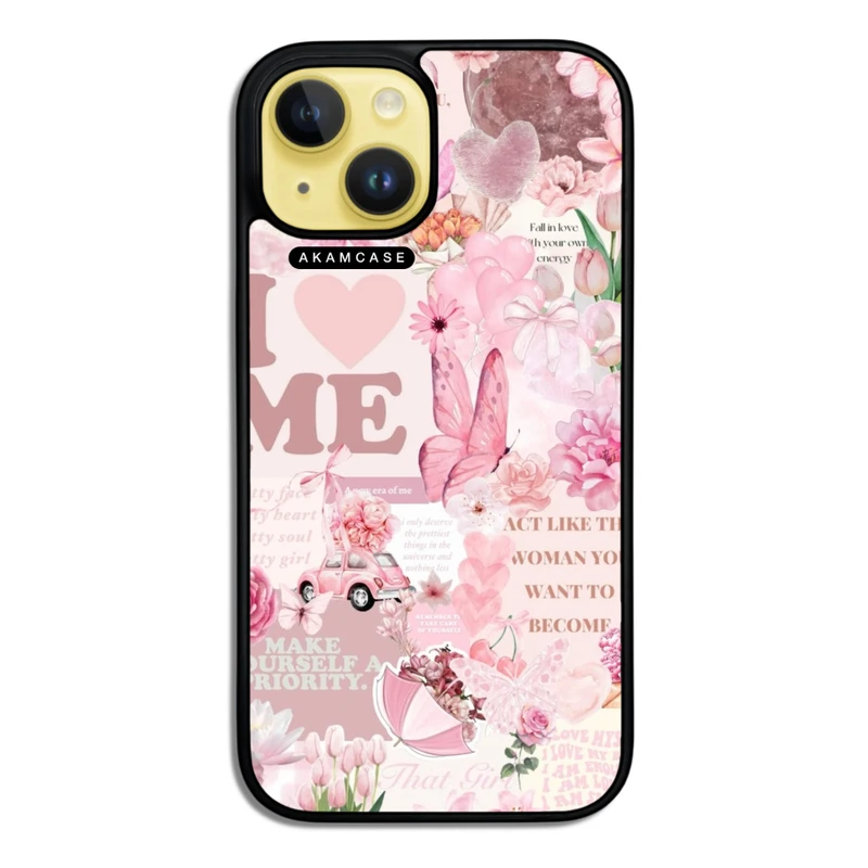 کاور آکام مدل AMC-WA15-PINK-12 مناسب برای گوشی موبایل اپل iPhone 15