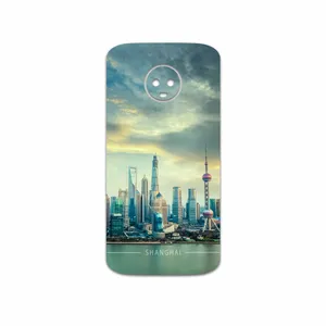 MAHOOT Shanghai City Cover Sticker for Motorola Moto G6