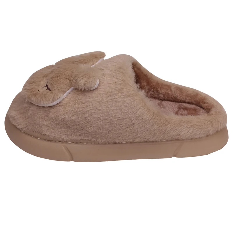 دمپایی حوله‌ای مدل خرگوشی جلوبسته کد 1610-LBN