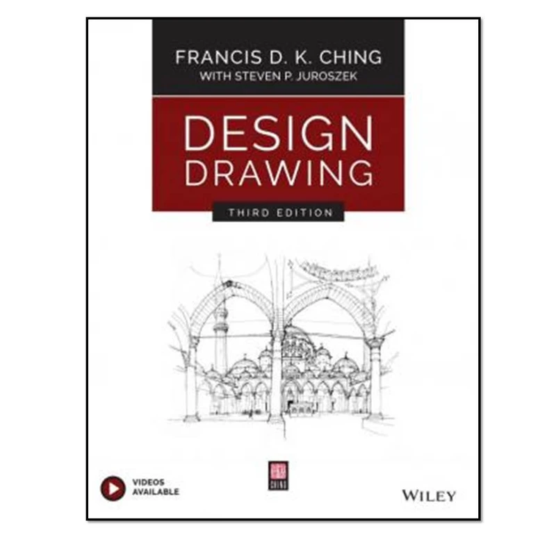 کتاب Design Drawing اثر Francis Ching and Steven P. Juroszek انتشارات مؤلفین طلایی