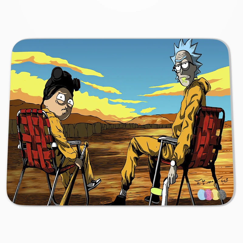 ماوس پد شایان مهر چاپ مدل rick and morty 01