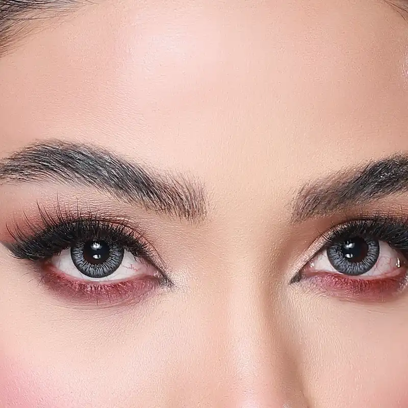 لنز چشم هرا کد 5 رنگ طوسی هاله دار