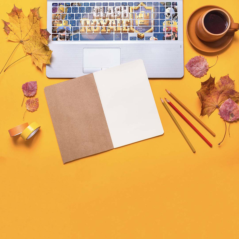 برچسب حروف فارسی کیبورد مدل Gaming کد K-103 