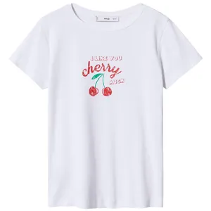 تی شرت آستین کوتاه زنانه مانگو مدل WT030CHE