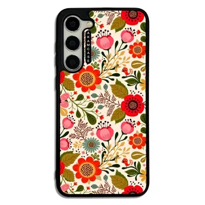 AKAM AMC-WSGS23-FLOWERS4 Cover For Samsung Galaxy S23