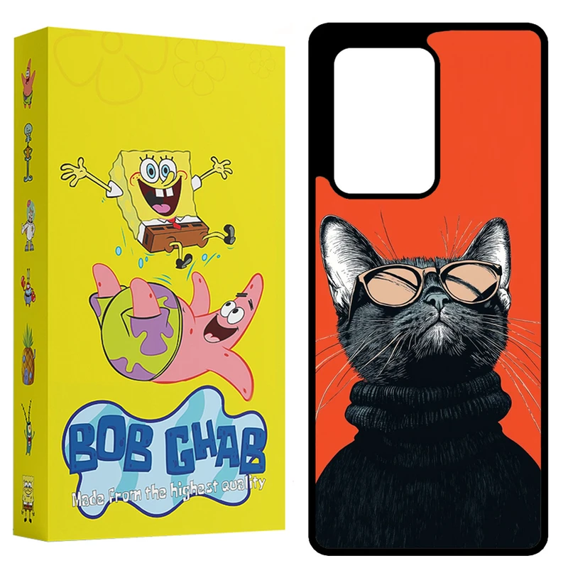 کاور باب قاب طرح گربه مدل BCPS20U مناسب برای گوشی موبایل سامسونگ Galaxy S20 ultra 4G / Galaxy S20 Ultra 5G