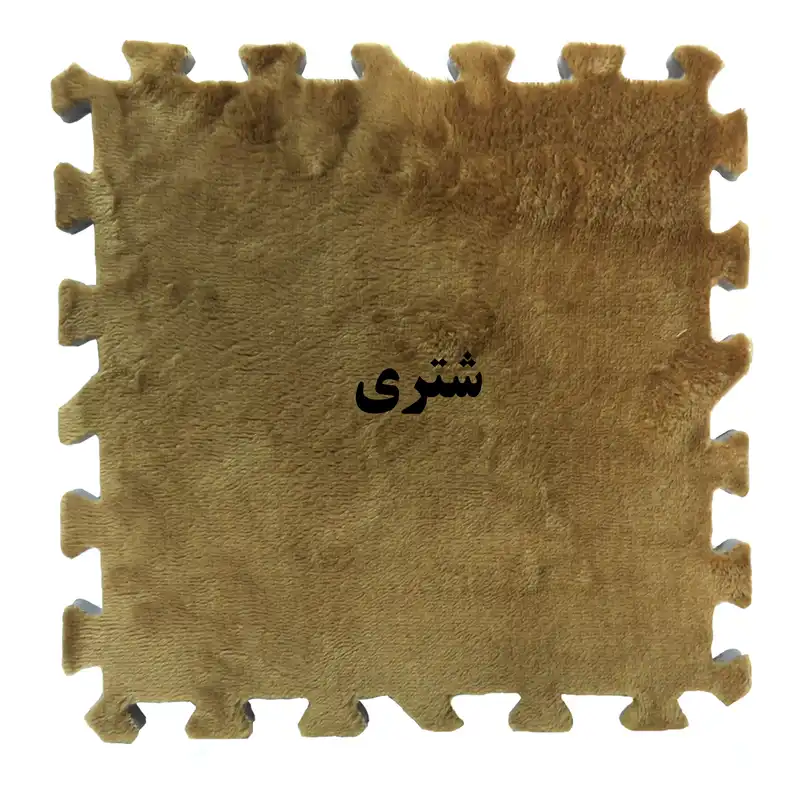 کفپوش تاتامی بهتا مدل مخملی بسته 6 عددی