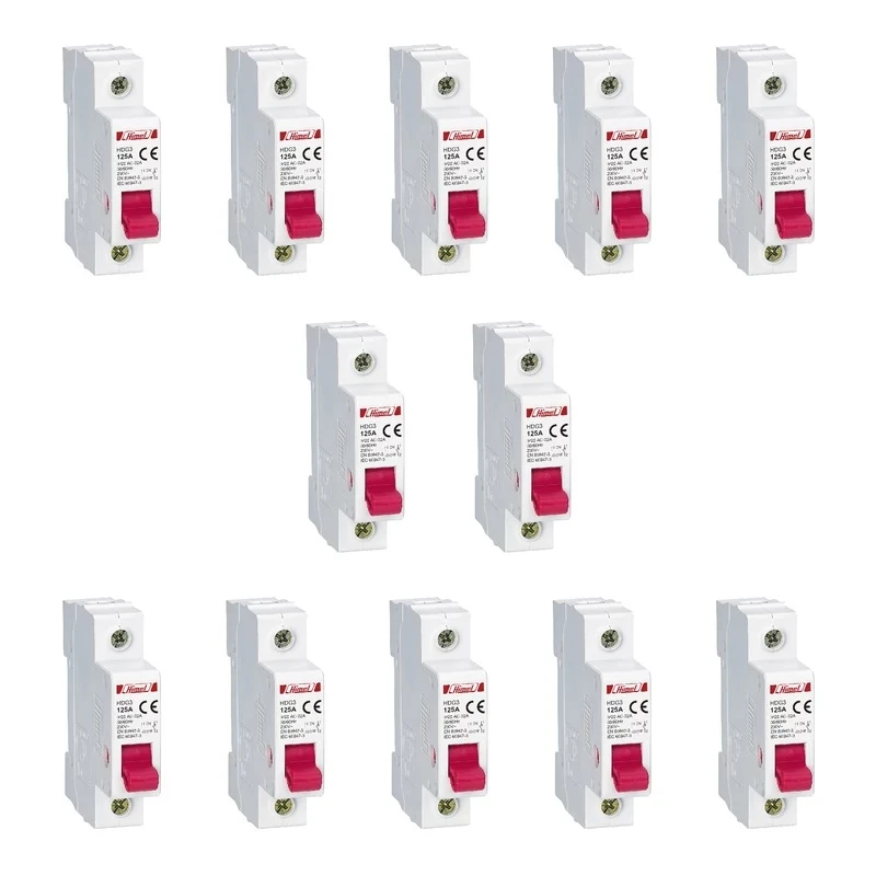 فیوز مینیاتوری تک پل هیمل مدل B25 بسته 12 عددی