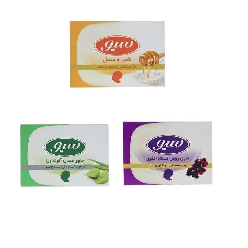 صابون شستشو سیو مدل HAG وزن 125 گرم بسته 3 عددی صابون شستشو سیو مدل HAG وزن 125 گرم بسته 3 عددی