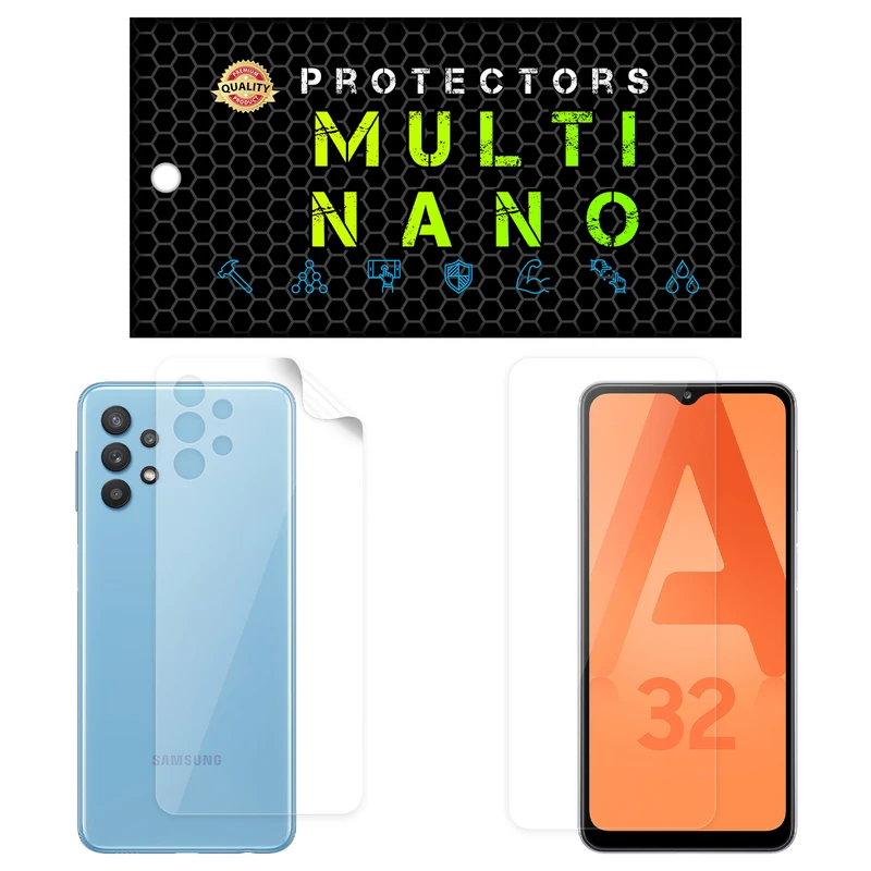  محافظ صفحه نمایش مولتی نانو مدل X-SFT مناسب برای گوشی موبایل سامسونگ Galaxy M32 5G به همراه محافظ پشت