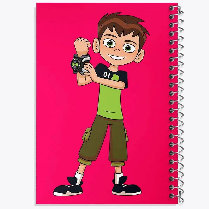 دفتر مشق 100 برگ خندالو طرح بن تن Ben 10 کد 3356