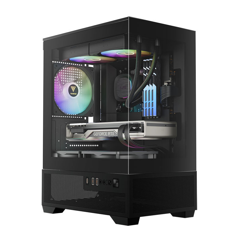 کیس کامپیوتر گیم دیاس مدل AURA GC9M ELITE ARGB