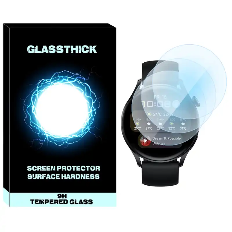 محافظ صفحه نمایش نانو گلستیگ مدل NGL مناسب برای ساعت هوشمند هوآوی Watch 3 Active Edition بسته سه عددی