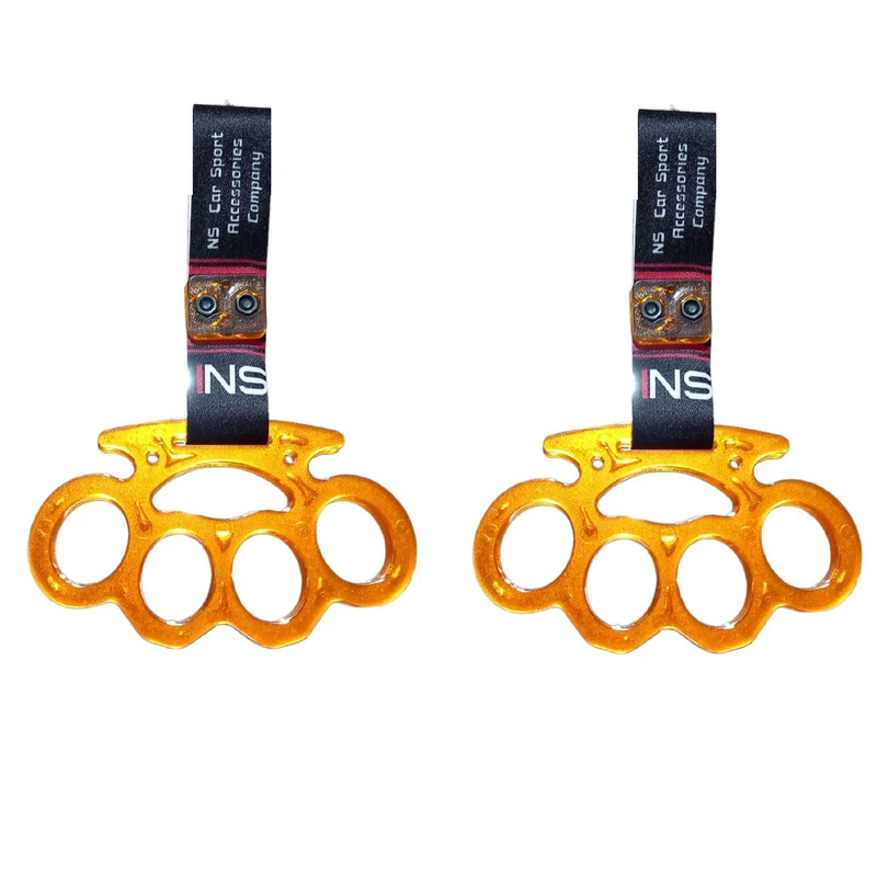 آویز دستگیره خودرو مدل سوریکاوا کد YLW مجموعه 2 عددی