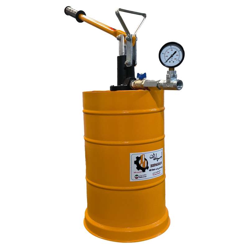 دستگاه تست لوله آب اسپاهان تکنیک مدل 40bar