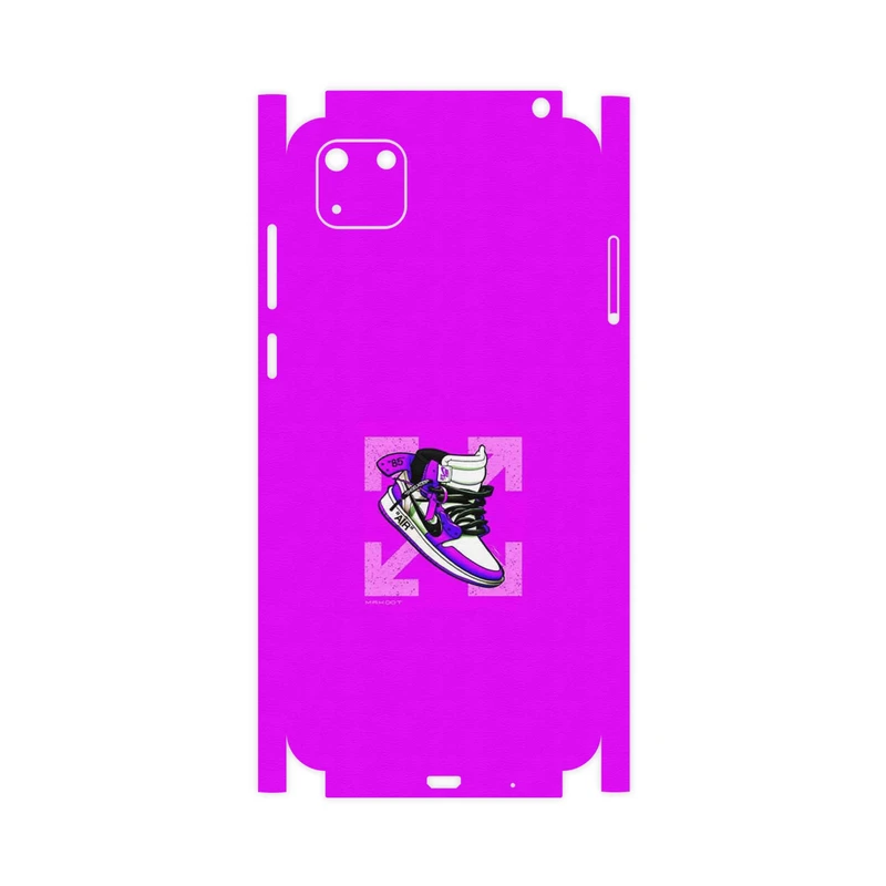 برچسب پوششی ماهوت مدل Nike Air Sneaker Digital Art-FullSkin مناسب برای گوشی موبایل هوآوی Y5p