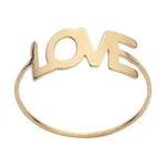 انگشتر طلا 18 عیار زنانه مایا ماهک مدل لاو کد MR0889