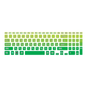 برچسب حروف فارسی کیبورد توییجین و موییجین مدل colors 17 مناسب برای لپ تاپ دل Latitude 3540 (P28F)