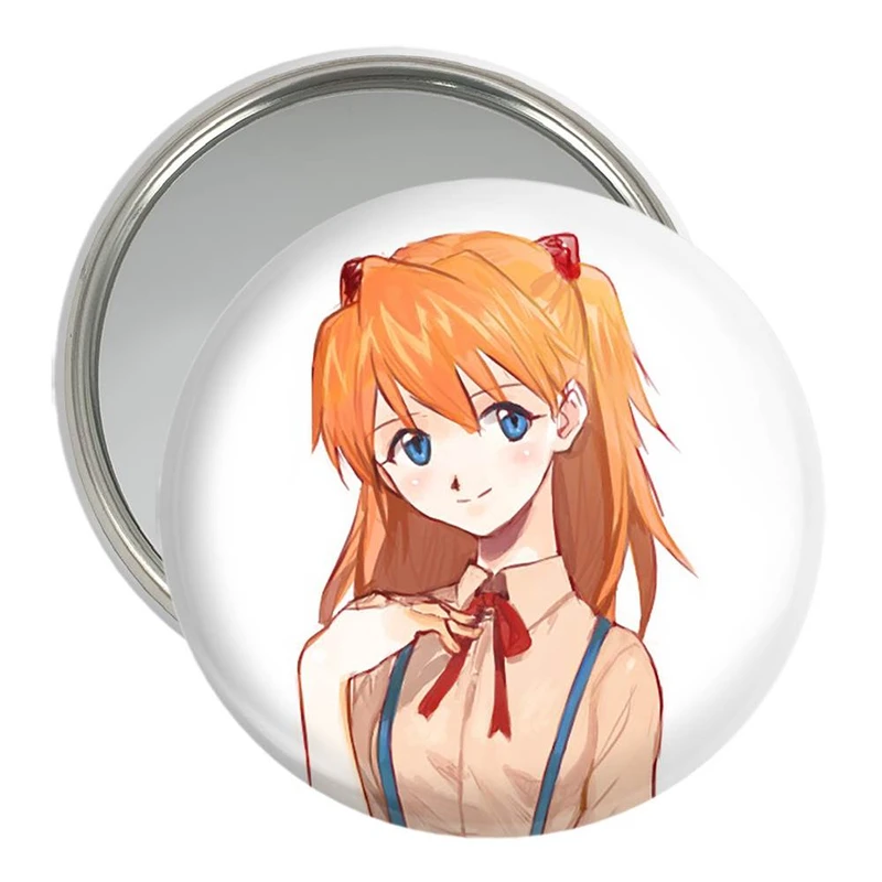 آینه جیبی خندالو مدل آسوکا چان انیمه اونگلیون  کد 13816