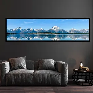 تابلو بکلیت طرح منظره دریاچه مدل کشیده B-7606
