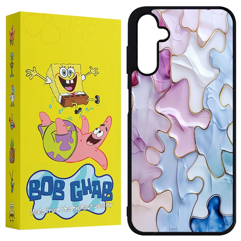 کاور باب قاب طرح پازل مدل BCPA25 مناسب برای گوشی موبایل سامسونگ Galaxy A25