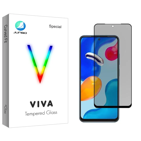 محافظ صفحه نمایش حریم شخصی جانبو مدل Viva مناسب برای گوشی موبایل شیائومی Redmi Note 11 4G