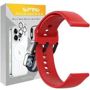 Sprig Silicone SGK Band For Samsung Galaxy Watch 4 40mm / watch 4 44mm / Watch 5 40mm / Watch 5 44mm / Watch 6 40mm / Watch 6 44mm