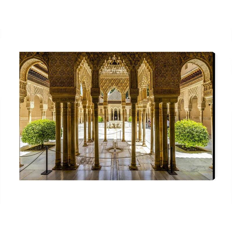 تابلو شاسی عرش طرح گردشگری اسپانیا مدل کاخ الحمرا کد As6268