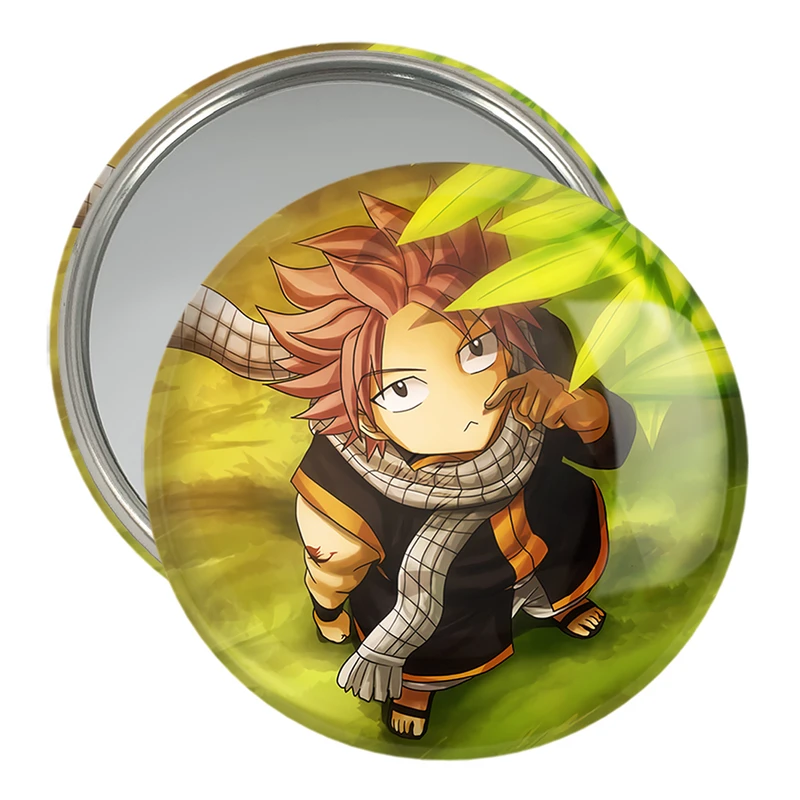 آینه جیبی خندالو مدل ناتسو انیمه فری تیل Fairy Tail  کد 16474