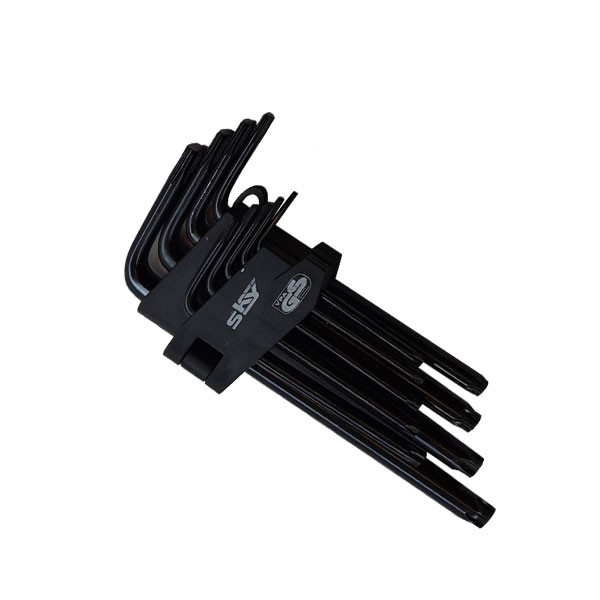 مجموعه 9 عددی آچار آلن ستاره ای اسکای مدل TORX سایز T10-T50