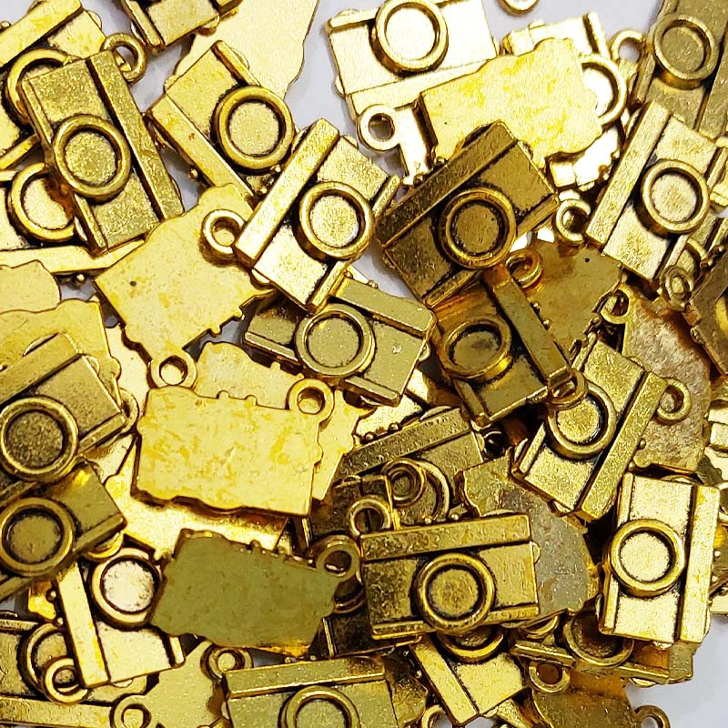 آویز گردنبند مدل دوربین عکاسی کد 132 بسته 30 عددی