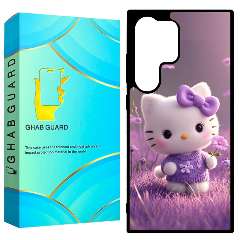کاور قاب گارد طرح کیتی مدل GCHPD24U مناسب برای گوشی موبایل سامسونگ Galaxy S24 Ultra 5G