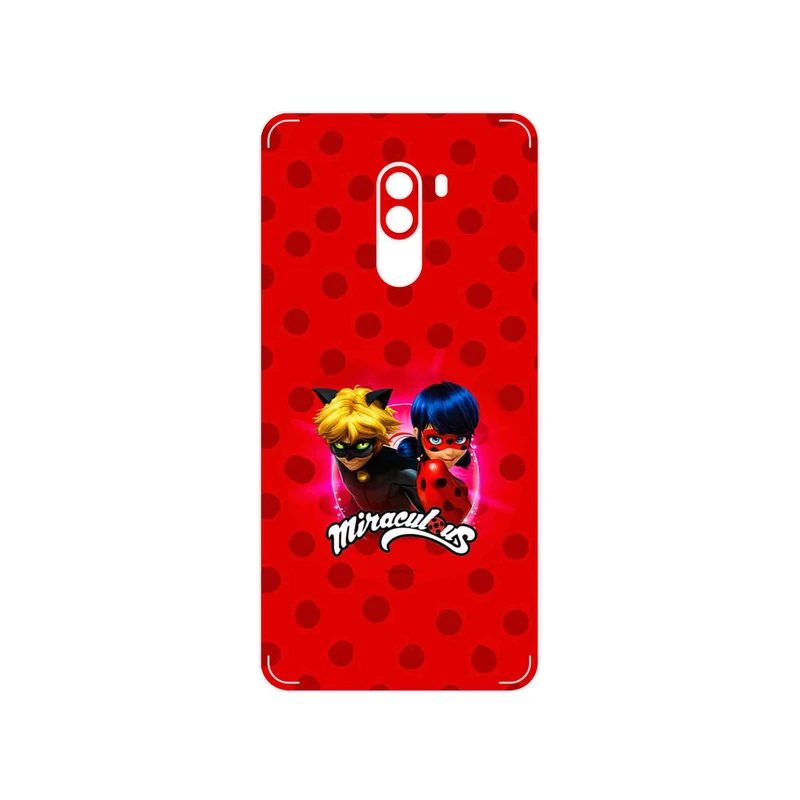 برچسب پوششی ماهوت مدل Ladybug and Cat Noir مناسب برای گوشی موبایل شیائومی POCOPHONE F1
