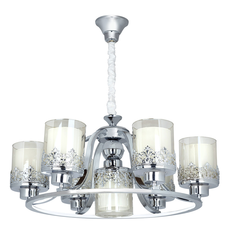  لوستر هفت شعله چشمه نور کد N2663/6+1-C