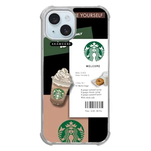 AKAM AMCWTA15-STARBUCKS10 Cover For Apple iPhone 15