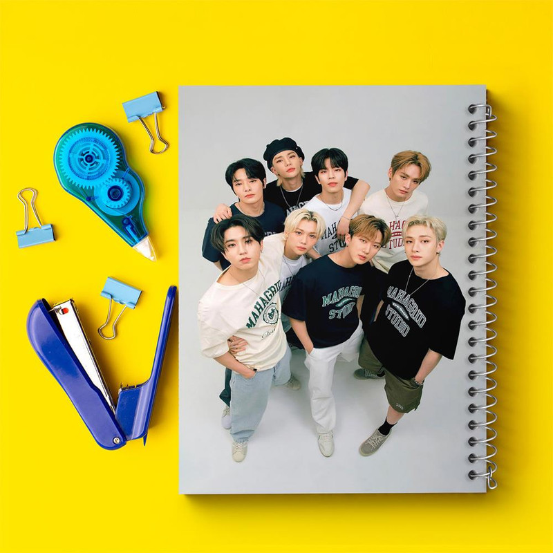 دفتر مشق 100 برگ خندالو طرح گروه استری کیدز Stary Kids کد 16877