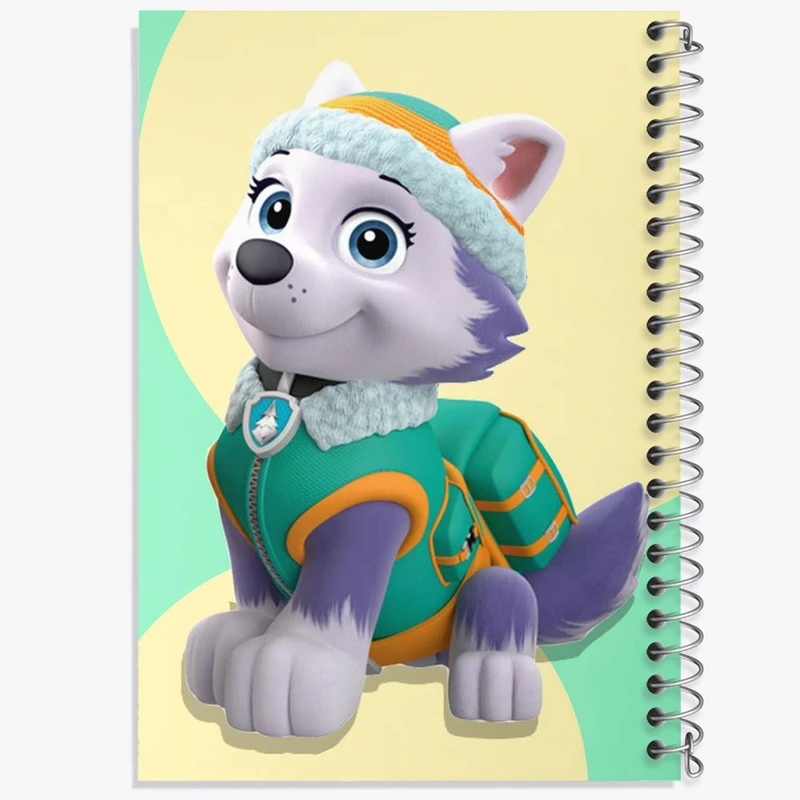 دفتر مشق 50 برگ خندالو مدل سگ های نگهبان Paw Patrol کد 3130