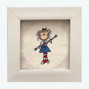 تابلو فرش ماشینی طرح کودک مدل BA : 65