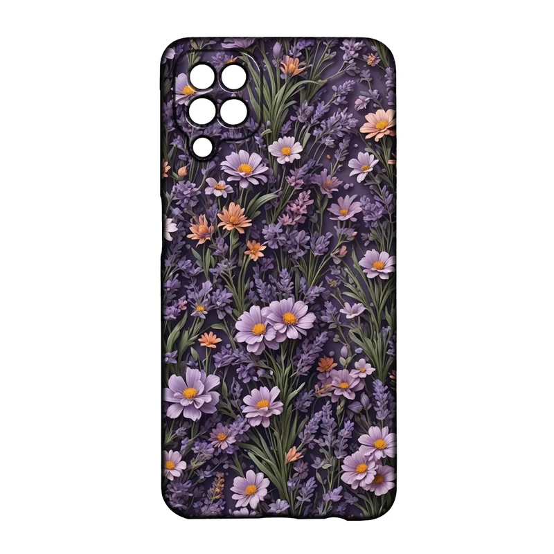 کاور طرح گل کد 338 مناسب برای گوشی موبایل سامسونگ Galaxy A22 4g