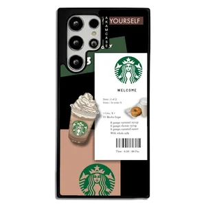 AKAM AMCWSGS22U-STARBUCKS10 Cover For Samsung Galaxy S22 Ultra