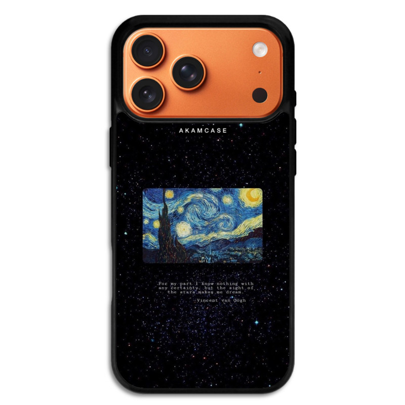 کاور آکام مدل AMC-WA17PROMAX-VANGOGH-4 مناسب برای گوشی موبایل اپل iPhone 17 Pro Max